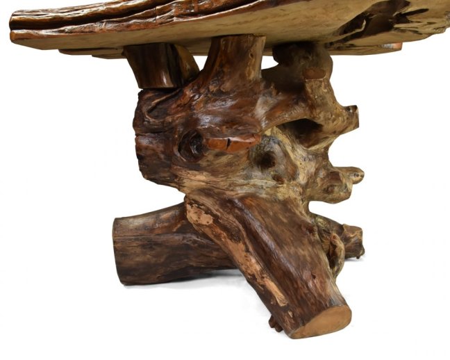 Kořenový dřevěný stůl Root Life  - var. B