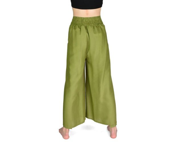 Kalhoty jóga open NUTCHA, zelené