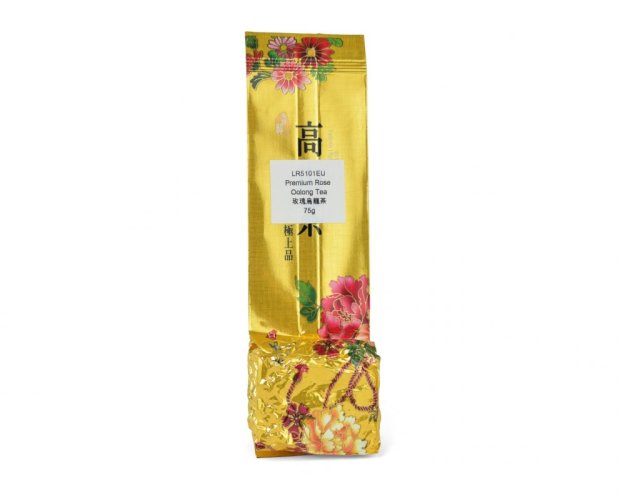 Polozelený aromatizovaný čaj Formosa Premium Rose Oolong