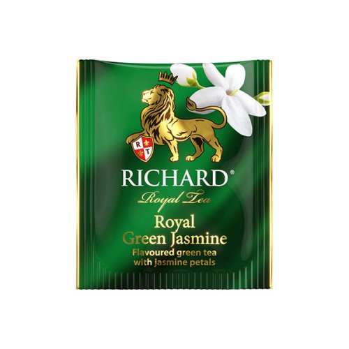 Zelený aromatizovaný čaj Richard Royal Green Jasmine (25 sáčků) 50 g