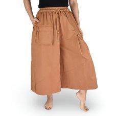 Capri culottes kalhoty DIN, hnědá