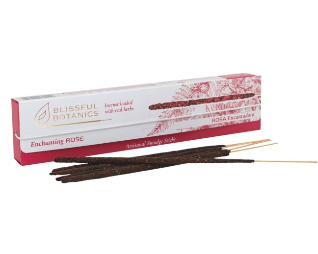 Indické vonné tyčinky Tulasi Blissful Botanics - Růže Indické vonné tyčinky Tulasi Blissful Botanics - Růže