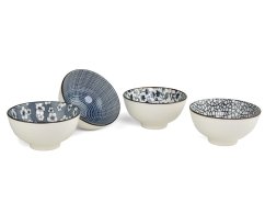 Set porcelánových misek China Haoyu 4 ks 11,5 cm