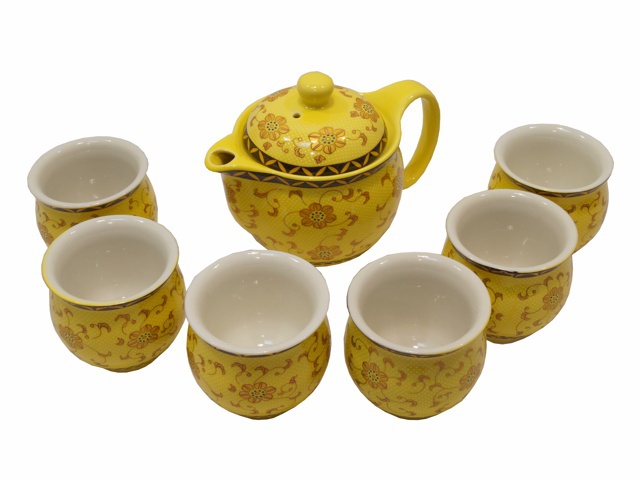 Čajová souprava Chuang Cha se šesti kalíšky VK