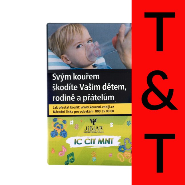 Tabák do vodní dýmky Jibiar Ic Cit Mnt 50 g