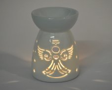 Aromalampa bílá - Anděl
