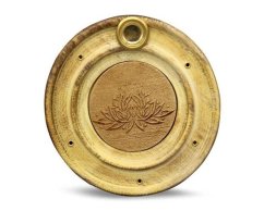 Stojan na VT kulatý dřevěný lotos 10 cm