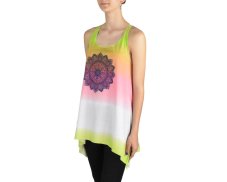 Dámský dlouhý top YORKA, multicolour, mandala I