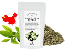 Zelený aromatizovaný čaj China Jasmin Dragon Bean - 50 g Premium Selection