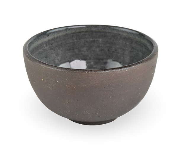 Keramická miska větší tmavě hnědá