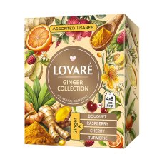 Kolekce čajů Lovaré Ginger Collection (32 sáčků) 57,6 g
