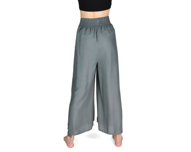 Kalhoty jóga open NUTCHA, šedé