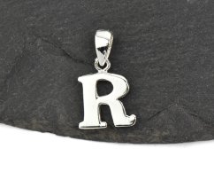 Stříbrný přívěsek Písmeno "R"