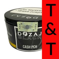 Tabák Dozaj Black T&T Cash Pch 125 g
