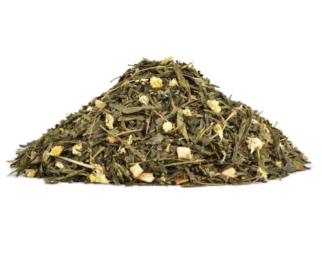 Zelený aromatizovaný čaj China Sencha Japanese Lime - Gramáž čaje: 50 g