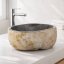 Umyvadlo říční kámen 32 x 31 cm, var. B