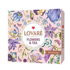 Kolekce čajů Lovaré Portfolio Flowers & Tea Collection (60 sáčků) 102,5 g