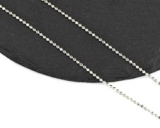 Stříbrný řetízek kuličky 61 cm