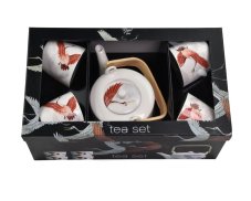 Čínská porcelánová souprava Crane 5 ks