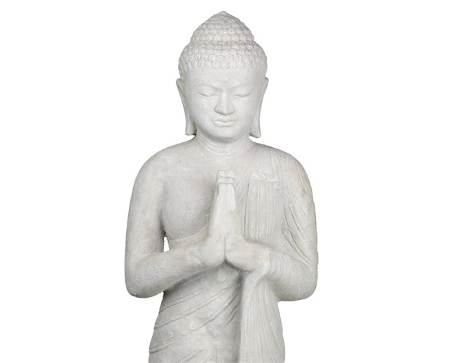 Betonová socha Buddha - Namasté - Anjali Mudra - 150 cm