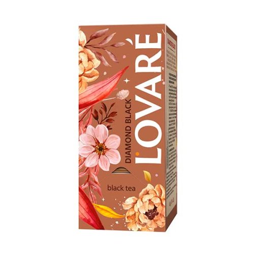 Černý čaj Lovaré Diamond Black (24 sáčků) 48 g