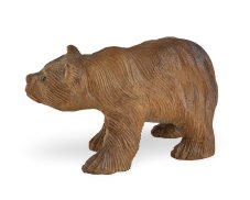 Dřevěná soška Medvěd 9 cm -  var. B
