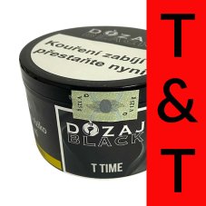 Tabák Dozaj Black T&T T Time 125 g