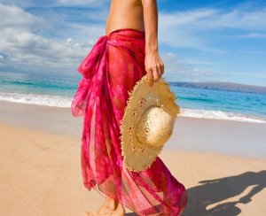 Jak uvázat Sarong - Pareo
