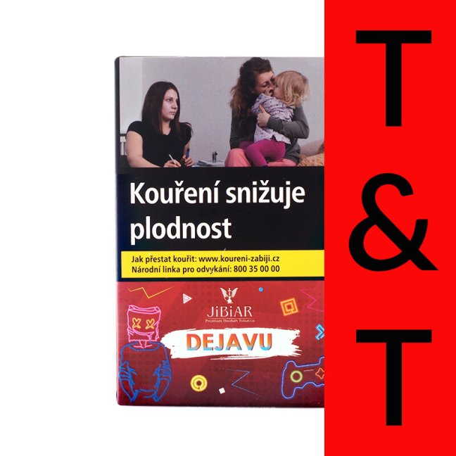 Tabák do vodní dýmky Jibiar Dejavu 50 g