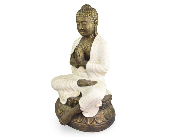 Odlehčená socha Buddha - Namasté - Anjali Mudra - 80 cm