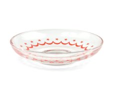 Skleněný podšálek zdobený 10,5 cm - "Emir"