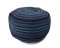 Boho meditační polštář modrý 50 cm