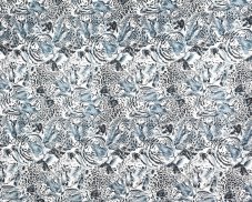 Sarong - Pareo REN, šelmy, šedá