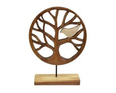 Dřevěná dekorace Strom života 34 cm