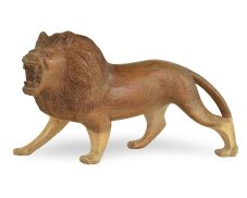 Dřevěná soška Lev 13 cm - varianta A