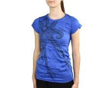 Tričko dámské krátký rukáv SURE, Octopus, modrá