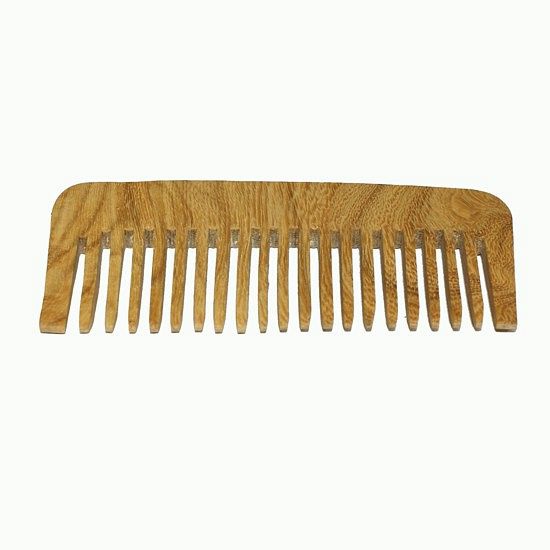 Hřebínek dřevěný hranatý 4,5x10cm