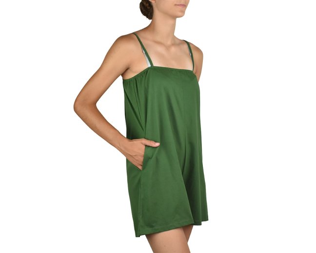 Dámský overal CHUBBY, khaki zelená