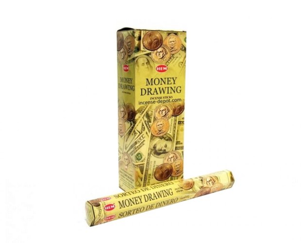 Indické vonné tyčinky HEM Money Drawing 20 ks