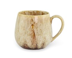 Porcelánový hrnek Gustl, béžový, 400 ml