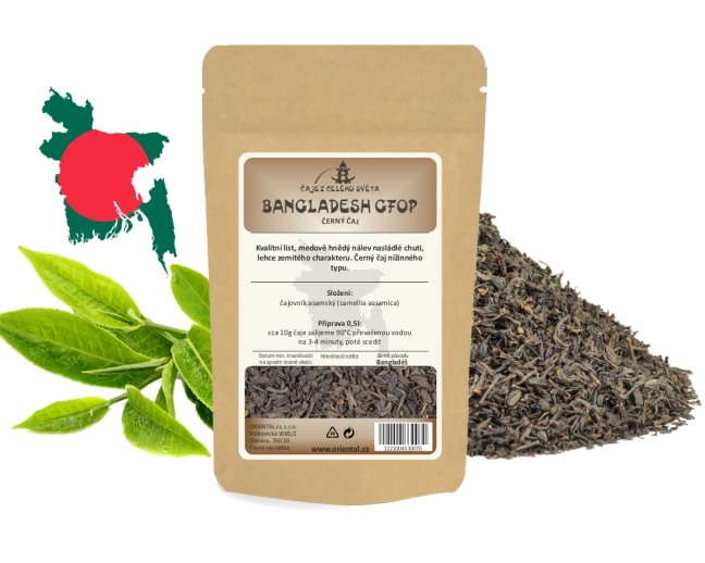 Černý čaj Bangladesh GFOP - Gramáž čaje: 1000 g