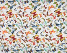 Sarong - Pareo BUTTERFLY, červeno-žlutý