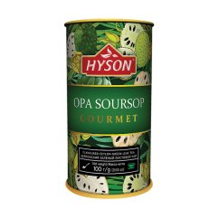 Zelený aromatizovaný čaj Hyson Green OPA Soursop – 100 g