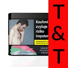 Tabák do vodní dýmky Al Fakher T&T Snowy Fuchsia Green 200 g
