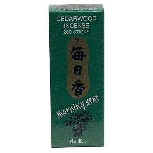 Japonské vonné tyčinky Nippon M/S 200 ks Cedarwood