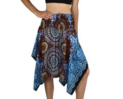 Sukně krátká TUNDE, multicolor mandala, var. A