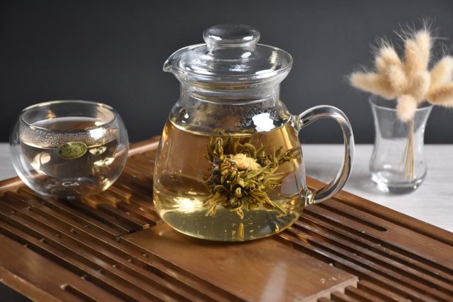 Bílý kvetoucí čaj - Silver Wedding - 1 ks