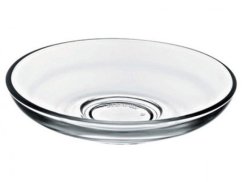 Skleněný podšálek 10 cm - karton 6 ks