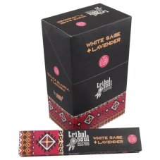 Indické vonné tyčinky Tribal Bílá Šalvěj a Levandule 15 g