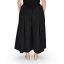 Capri culottes kalhoty DIN, černé